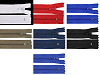 Cremallera de nailon del n.º 3, largo 14 cm, autobloqueo