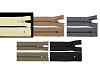 Cremallera de nailon del n.º 3, largo 16 cm, autobloqueo