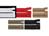 Špirálový zips No 3 dĺžka 16 cm autolock