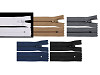 Špirálový zips No 3 dĺžka 16 cm autolock