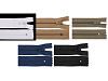 Špirálový zips No 3 dĺžka 16 cm autolock