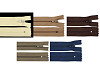 Fermeture Éclair en nylon No 3, longueur 16 cm, verrouillage automatique