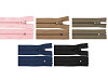 Špirálový zips No 3 dĺžka 16 cm autolock