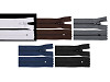 Špirálový zips No 3 dĺžka 16 cm autolock