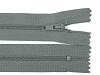Fermeture Éclair en nylon No 3, longueur 20 cm, verrouillage automatique