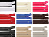 Špirálový zips No 3 dĺžka 20 cm autolock