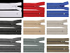 Špirálový zips No 3 dĺžka 20 cm autolock