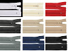 Chiusura lampo, in nylon, numero 3, lunghezza: 20 cm, autobloccante