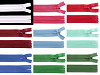 Cremallera invisible de nailon del n.º 3, largo 50 cm, dederon
