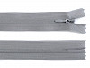 Invisible Nylon Zipper width 3 mm length 35 cm Dederon