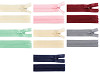 Fermeture Éclair invisible en nylon No 3, longueur 35 cm, Dederon