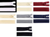Špirálový zips skrytý No 3 dĺžka 35 cm dederon