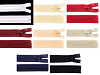 Cremallera invisible de nailon del n.º 3, largo 60 cm, dederon