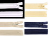 Spirálový zip skrytý No 3 délka 60 cm dederon