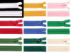 Chiusura lampo, invisibile, in nylon, numero 3, lunghezza: 40 cm, dederon