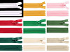 Invisible Nylon Zipper, No 3, length 40 cm, dederon
