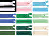 Fermeture Éclair invisible en nylon No 3, longueur 40 cm, Dederon