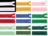Cremallera invisible de nailon del n.º 3, largo 40 cm, dederon