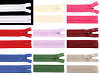 Cremallera invisible de nailon del n.º 3, largo 30 cm, dederon