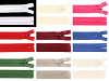 Invisible nylon zipper No 3, length 30 cm dederon