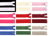 Fermeture Éclair invisible en nylon No 3, longueur 30 cm, Dederon
