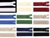 Cremallera invisible de nailon del n.º 3, largo 30 cm, dederon
