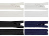Fermeture Éclair YKK invisible en nylon, n<sup>o</sup> 4, longueur 60 cm