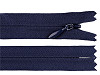 Špirálový zips skrytý YKK No 4 dĺžka 50 cm