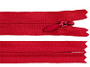 Špirálový zips skrytý YKK No 4 dĺžka 50 cm