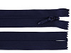 Špirálový zips skrytý No 5 dĺžka 60 cm pevný