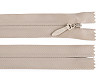 Špirálový zips skrytý No 5 dĺžka 60 cm pevný