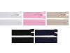 Špirálový zips skrytý No 5 dĺžka 60 cm pevný