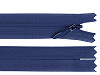 Spirálový zip skrytý YKK No 3 délka 50 cm dederon