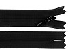 Spirálový zip skrytý YKK No 5 délka 60 cm dederon