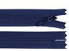 Spirálový zip skrytý YKK No 5 délka 60 cm dederon