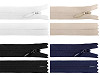Spirálový zip skrytý YKK No 4 délka 25 cm