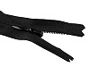 Spirálový zip skrytý YKK No 4 délka 40 cm