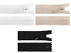 Spirálový zip skrytý YKK No 4 délka 40 cm