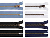Kovový zip YKK No 5 délka 18 cm staromosazný (jeansový)