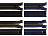 YKK 4-es fémcipzár, hossza 18 cm (farmer)