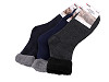 Pánske / chlapčenské bavlnené ponožky thermo so zdravotným lemom