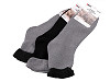 Pánské / chlapecké bavlněné ponožky thermo se zdravotním lemem