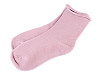 Dámske bavlnené ponožky thermo so zdravotným lemom