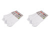 Men's cotton ankle socks with added bamboo