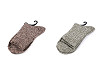 Ponožky teplé melírované unisex