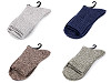 Warme Unisex-Socken meliert