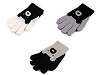Kids Knit Gloves, Bear