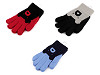 Kids Knit Gloves, Bear