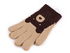 Guantes de punto infantiles, oso