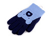 Guantes de punto infantiles, oso